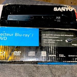 Sanyo blue ray dvd player
